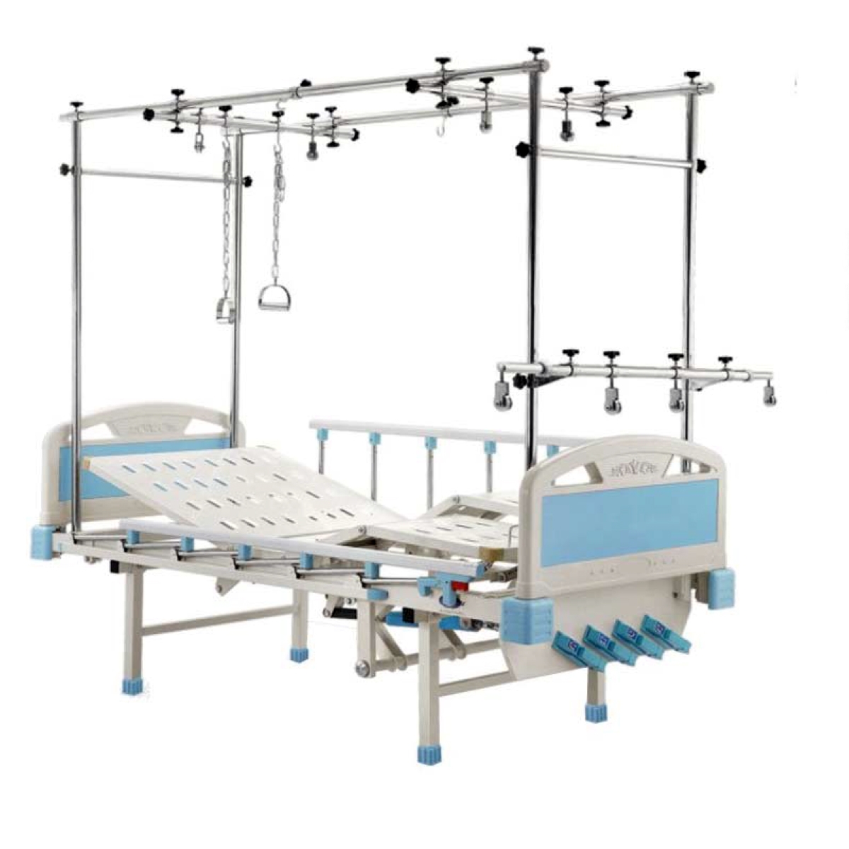 Four crank Orthopedics Traction Bed
